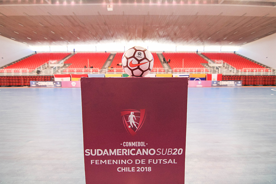 Las postales de la Fecha 1 del CONMEBOL Sudamericano Sub 20 Femenino de Futsal - Chile 2018
