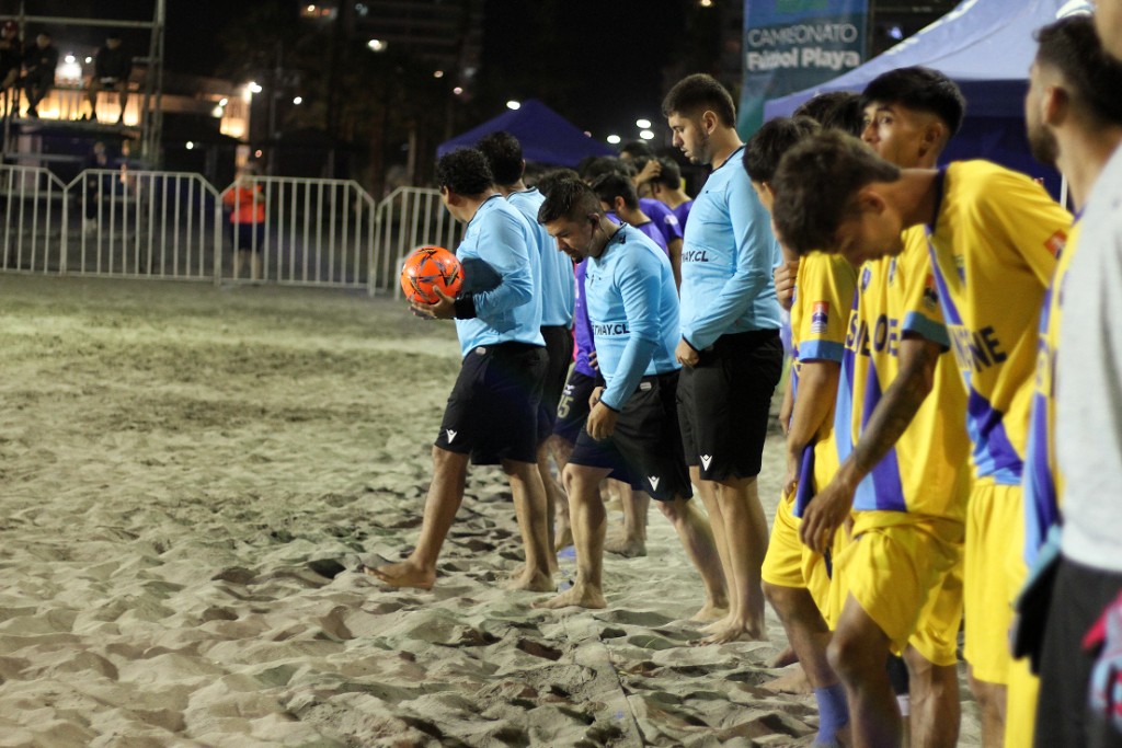 Click las imágenes de los cuartos de final del Campeonato Fútbol Playa 2022