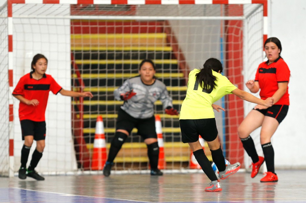 Las postales de la segunda jornada del clasificatorio al CONMEBOL Liga Evolución Sub 12 Futsal Femenino 