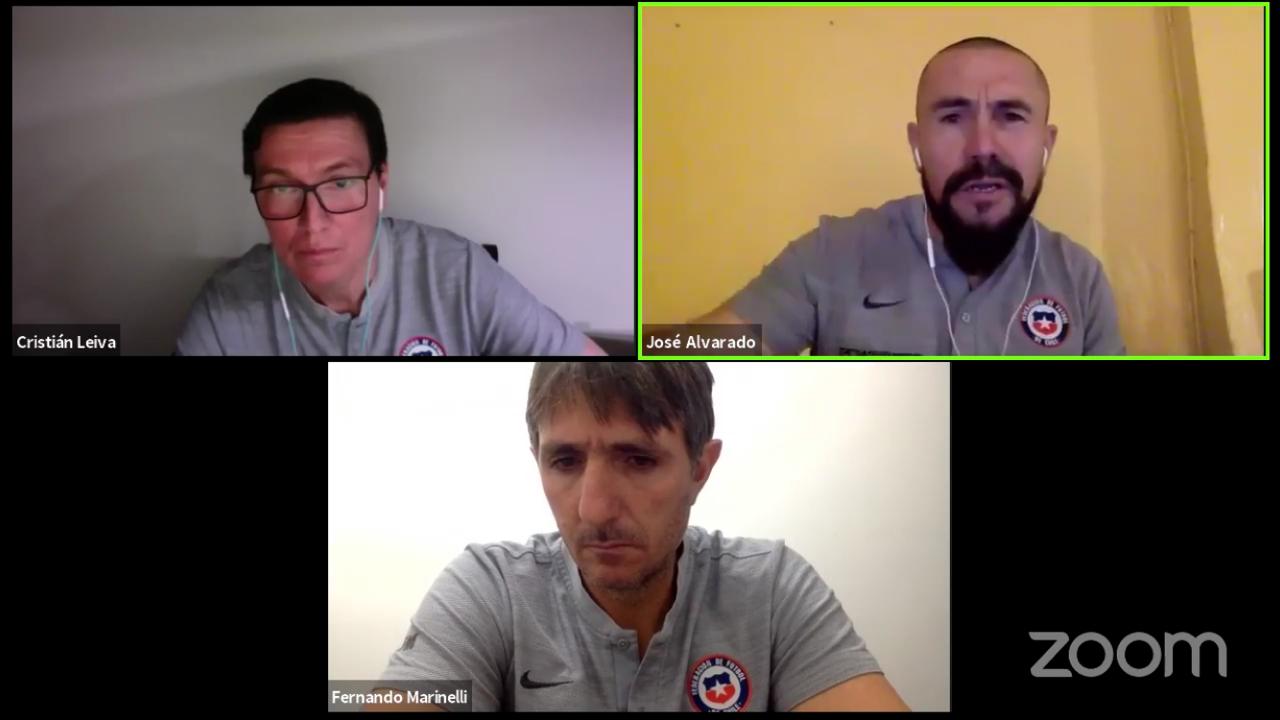 El webinar Construyendo Futuro siguió con la presentación de La Roja Sub 17