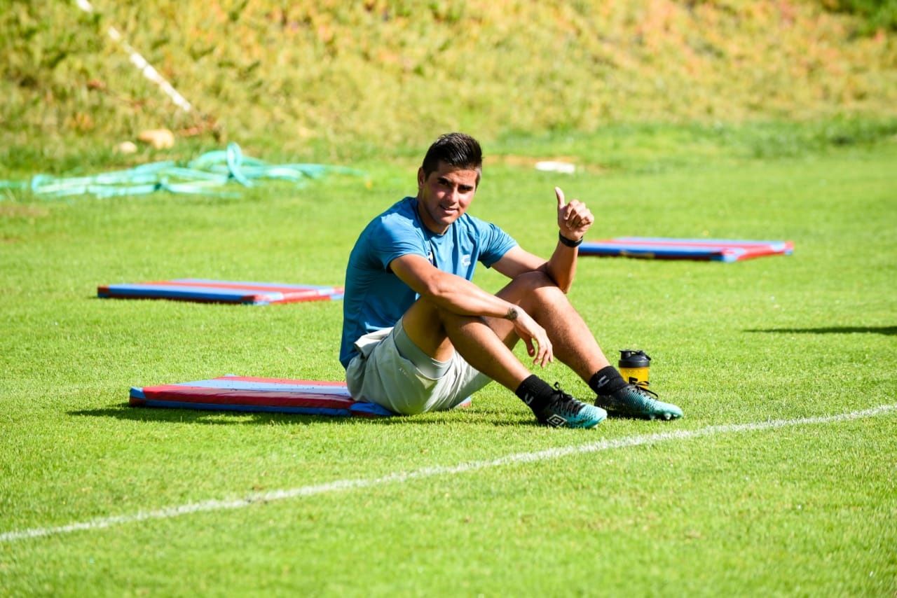 Alvaro Madrid, volante de Everton: Quiero tratar de jugar lo más posible y hacerlo de la mejor forma”