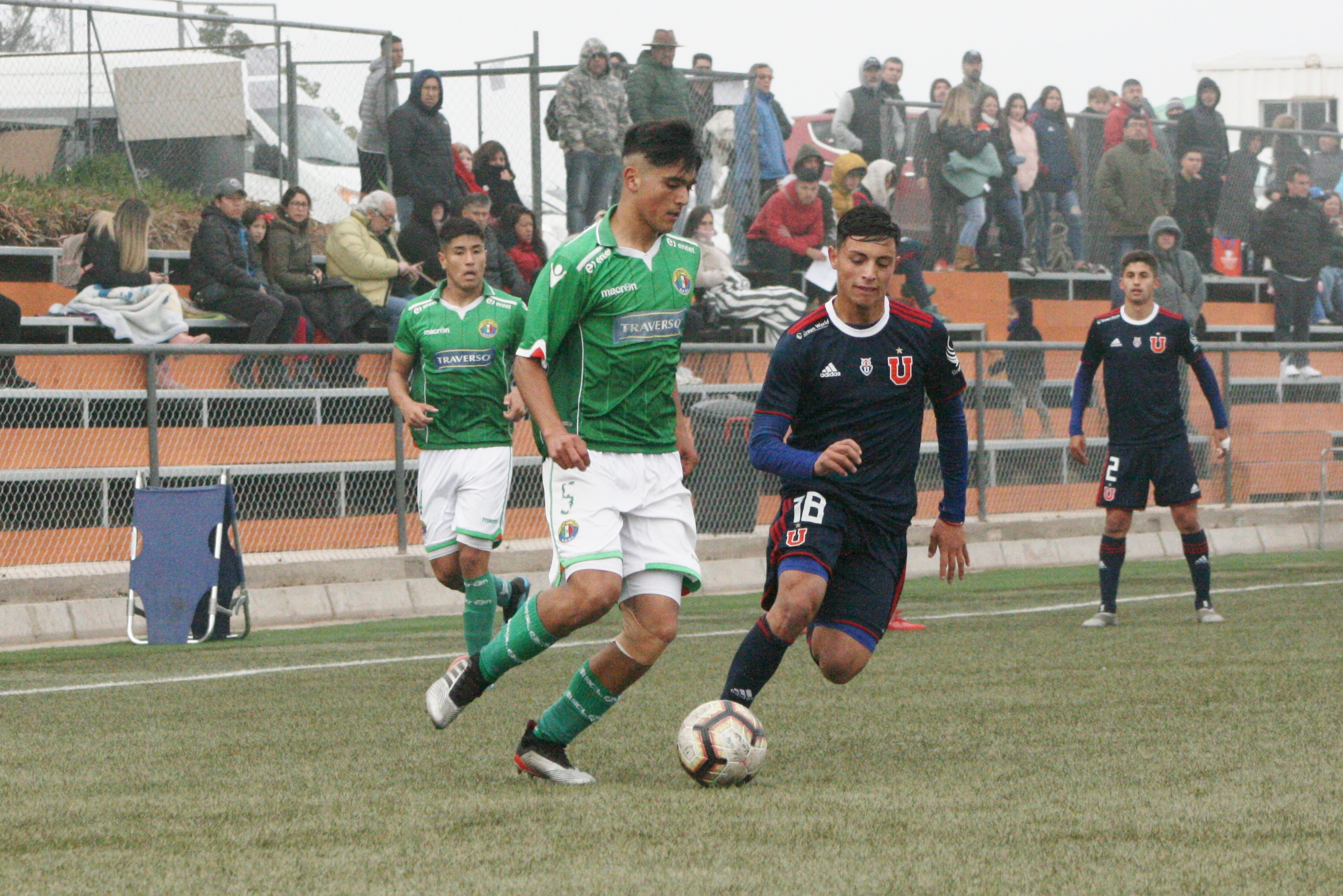 Audax y la U protagonizaron un intenso empate en la séptima fecha del Campeonato Gatorade Clausura 2019