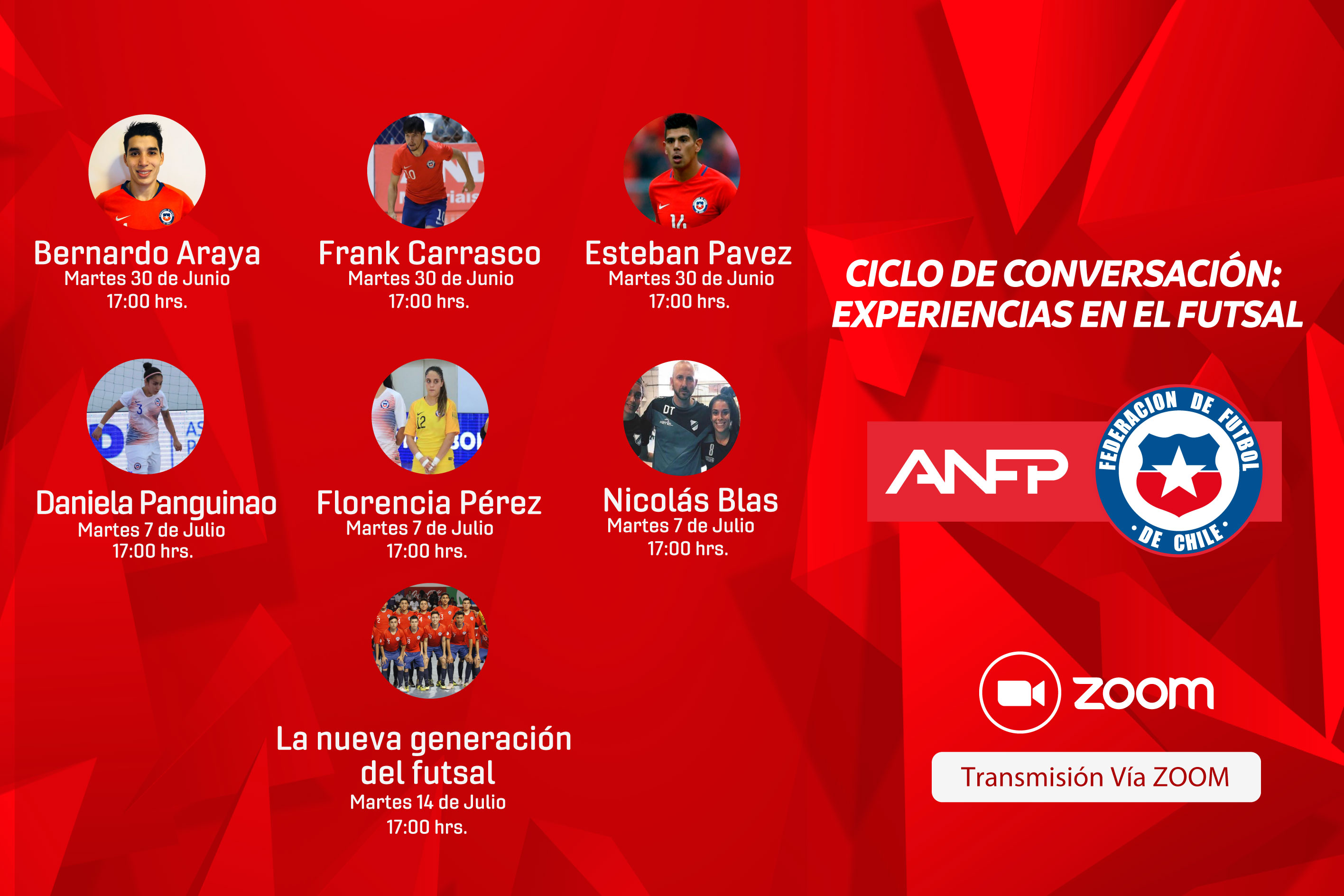 ANFP organizará el primer Ciclo de Conversación de Futsal