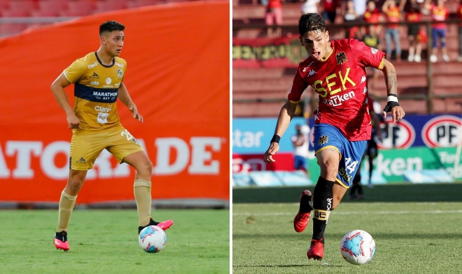 Sebastián Pereira y Carlos Palacios, los jugadores que lideran los minutos Sub 21 del Campeonato PlanVital