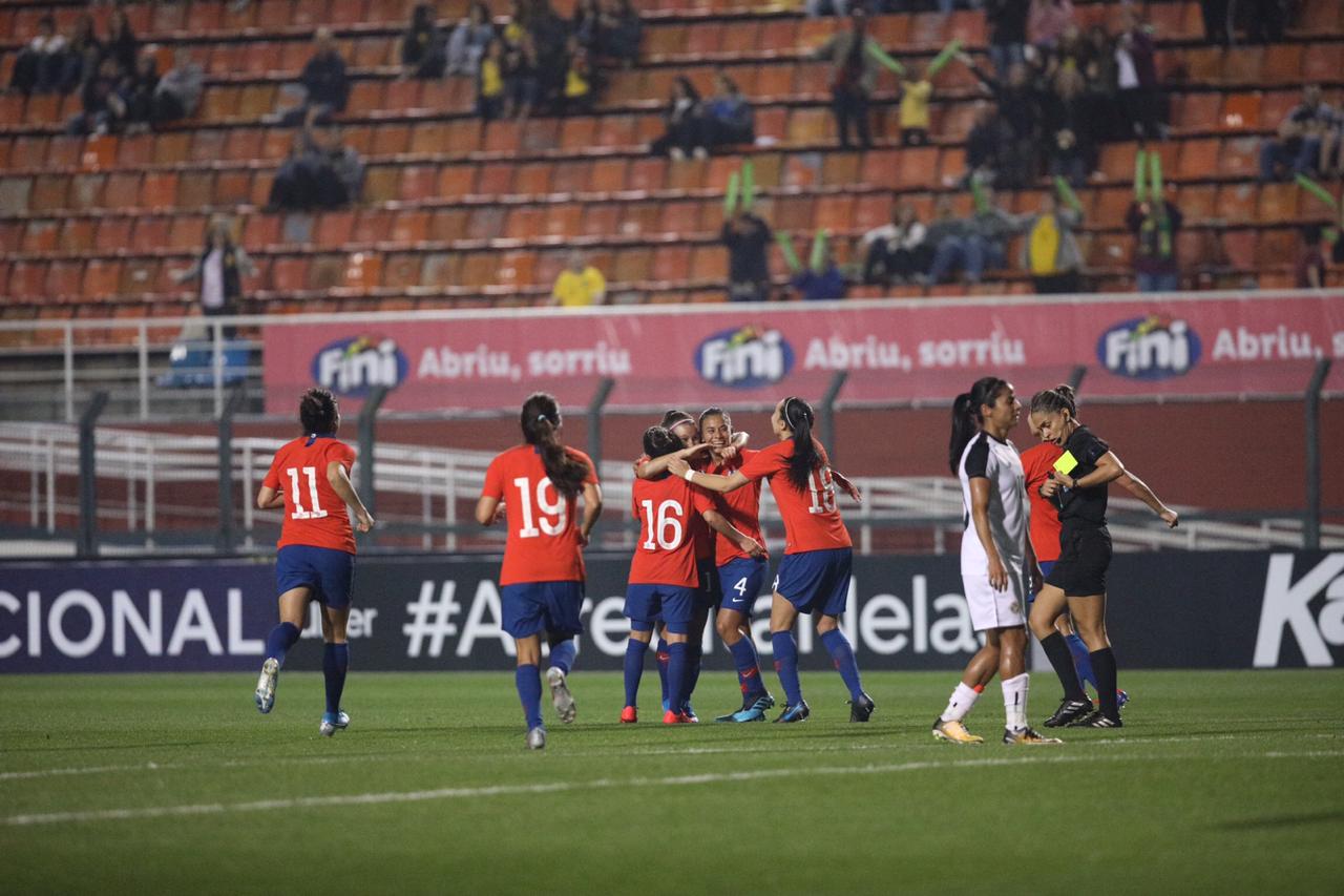 La Roja Femenina celebra ante Costa Rica y pasa a la final en Brasil
