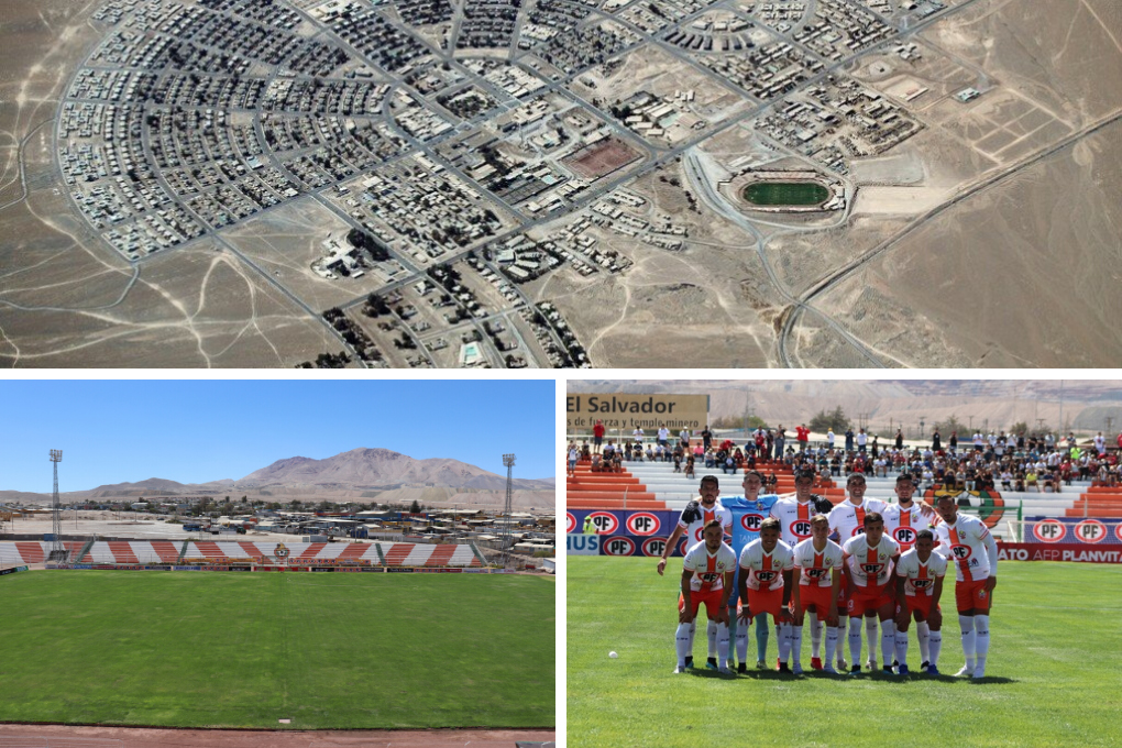 Estadio El Cobre: 40 años del lugar que acoge el fútbol en medio del desierto