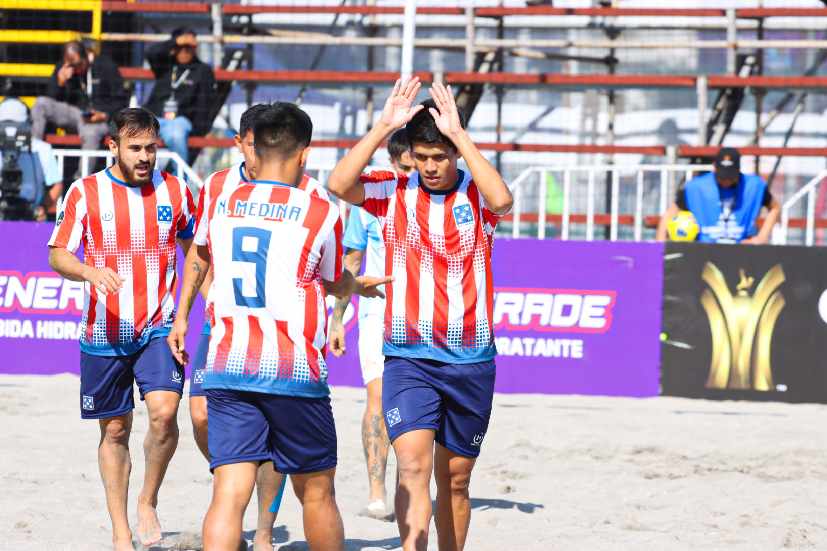 Primera jornada de Fútbol Playa en Paraguay - CONMEBOL