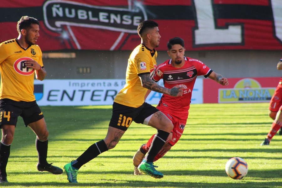 Ñublense repartió puntos con San Luis en un apretado encuentro en Chillán