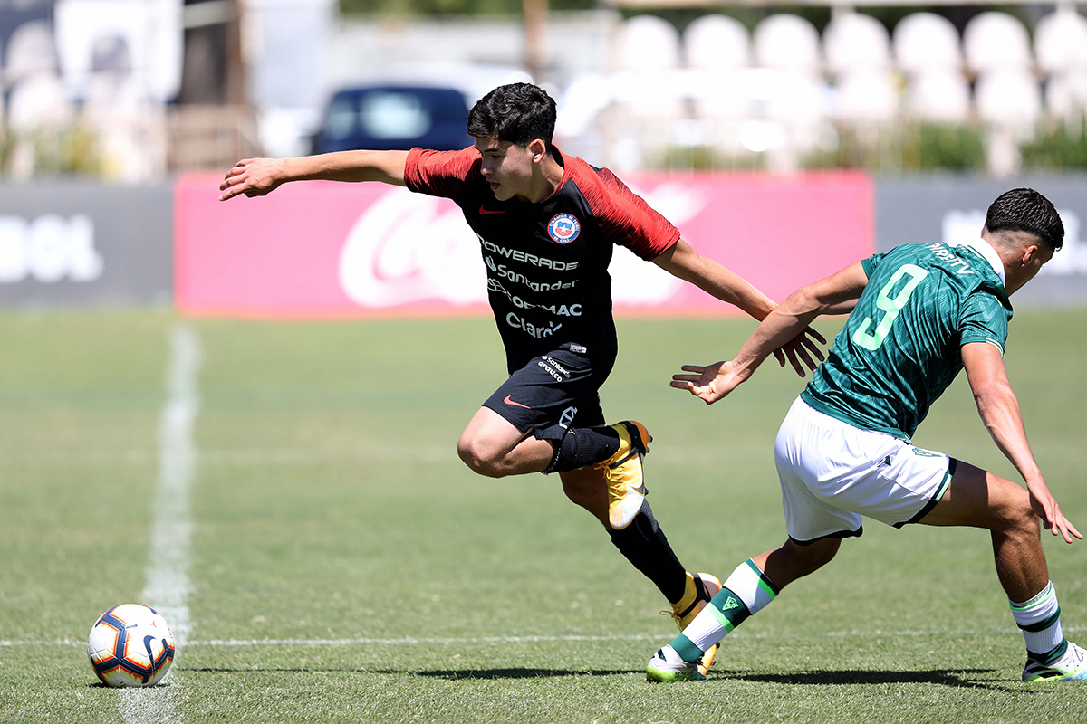 La Roja Sub 17 y Santiago Wanderers Sub 20 se enfrentaron en partido de entrenamiento