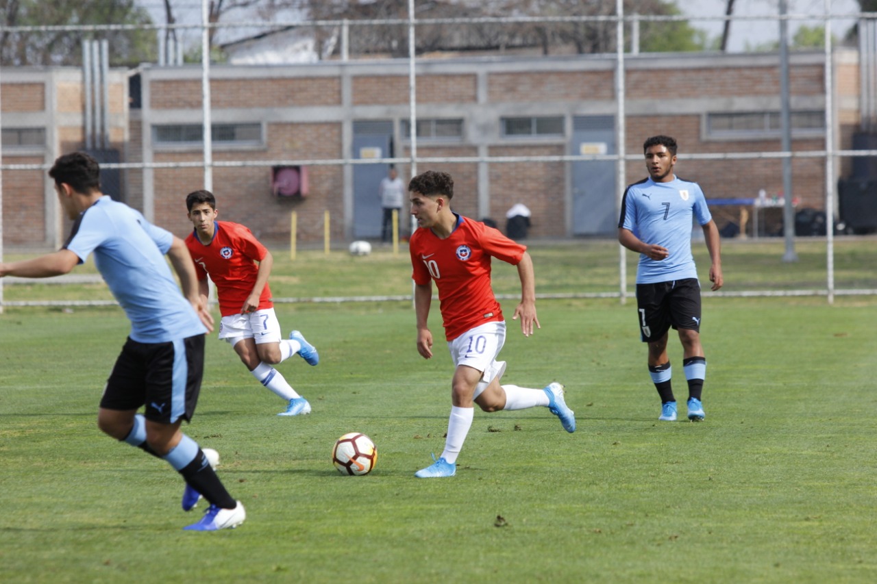 La Roja Sub 15 perdió ante Uruguay en Rancagua